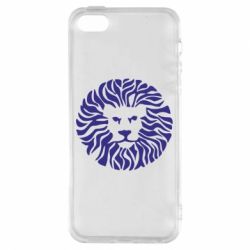 Чехол для iPhone5/5S/SE лев - PrintSalon