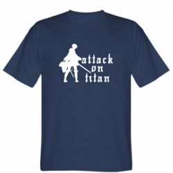 Чоловіча футболка Stedman Levi from Attack on Titan - PrintSalon