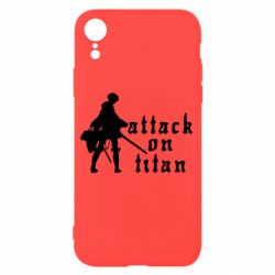 Чохол для iPhone XR Levi from Attack on Titan - PrintSalon