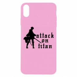 Чехол для iPhone Xs Max Levi from Attack on Titan