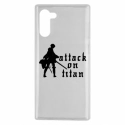 Чохол для Samsung Note 10 Levi from Attack on Titan - PrintSalon