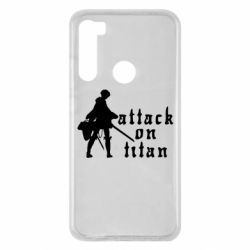 Чохол для Xiaomi Redmi Note 8 Levi from Attack on Titan - PrintSalon