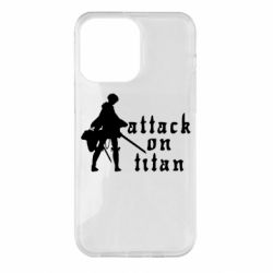 Чохол для iPhone 14 Pro Max Levi from Attack on Titan - PrintSalon