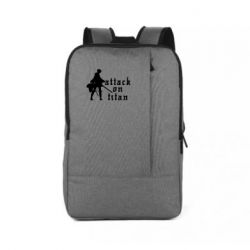 Рюкзак для ноутбука Levi from Attack on Titan - PrintSalon