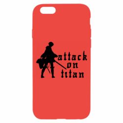 Чохол для iPhone 6/6S Levi from Attack on Titan-PrintSalon Чохол для iPhone 6/6S Levi from Attack on Titan
