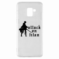 Чохол для Samsung A8+ 2018 Levi from Attack on Titan - PrintSalon