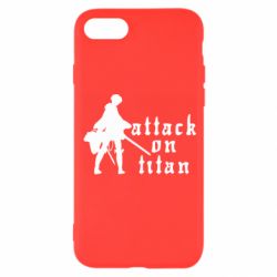 Чохол для iPhone 8 Levi from Attack on Titan - PrintSalon