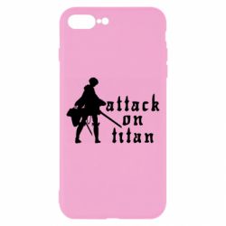 Чохол для iPhone 8 Plus Levi from Attack on Titan - PrintSalon