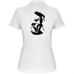 Женское поло Лице козака - PrintSalon