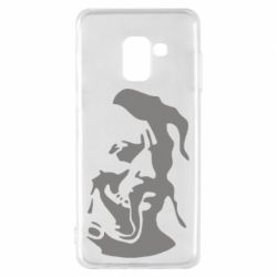 Чехол для Samsung A8 2018 Лице козака - PrintSalon