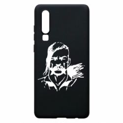 Чехол для Huawei P30 Лице українського козака - PrintSalon