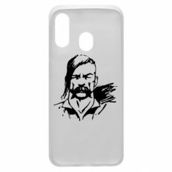 Чехол для Samsung A40 Лице українського козака - PrintSalon