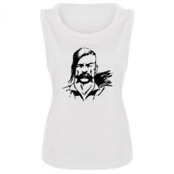 Женская майка Лице українського козака - PrintSalon
