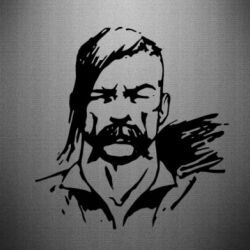 Наклейка Лице українського козака - PrintSalon