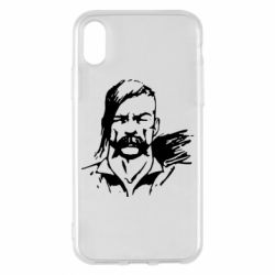 Чохол для iPhone X/Xs Лице українського козака