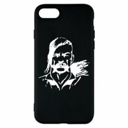 Чехол для iPhone 8 Лице українського козака - PrintSalon