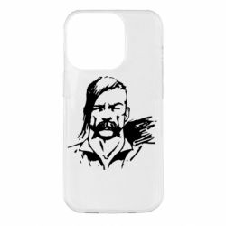 Чохол для iPhone 14 Pro Лице українського козака