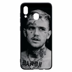 Чехол для Samsung A20 Lil Peep fuck the population - PrintSalon