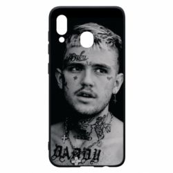 Чехол для Samsung A30 Lil Peep fuck the population - PrintSalon