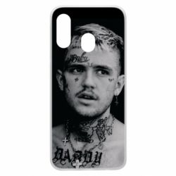 Чехол для Samsung A40 Lil Peep fuck the population - PrintSalon
