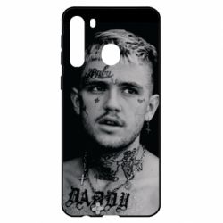 Чехол для Samsung A21 Lil Peep fuck the population - PrintSalon