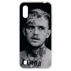 Чехол для Samsung A01/M01 Lil Peep fuck the population - PrintSalon