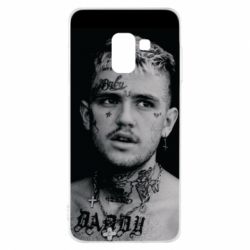 Чехол для Samsung A8 2018 Lil Peep fuck the population - PrintSalon