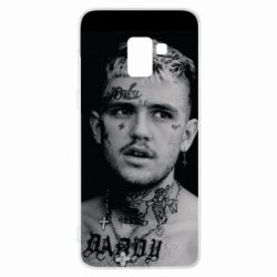 Чехол для Samsung A8+ 2018 Lil Peep fuck the population - PrintSalon