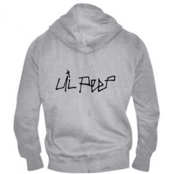 Мужское худи на молнии Lil Peep - PrintSalon
