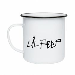 Кружка эмалированная Lil Peep - PrintSalon