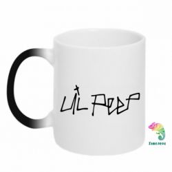 Чашка-хамелеон Lil Peep - PrintSalon