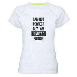 Жіноча футболка для спорту Limited edition - PrintSalon