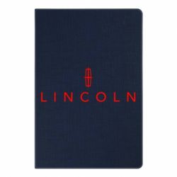 Блокнот с принто Lincoln logo - PrintSalon