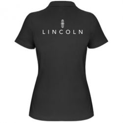 Женское поло Lincoln logo - PrintSalon