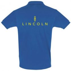 Мужское поло Lincoln logo - PrintSalon