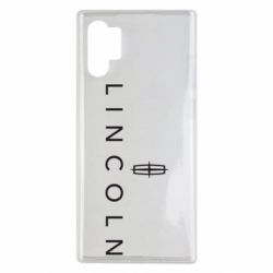 Чехол для Samsung Note 10 Plus Lincoln logo - PrintSalon
