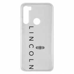 Чехол для Xiaomi Redmi Note 8 Lincoln logo - PrintSalon
