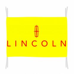 Флаг Lincoln logo - PrintSalon
