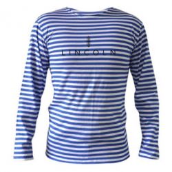 Тельняшка с длинным рукавом Lincoln logo - PrintSalon