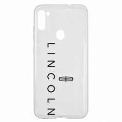 Чехол для Samsung A11/M11 Lincoln logo - PrintSalon
