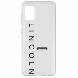Чехол для Samsung A31 Lincoln logo - PrintSalon