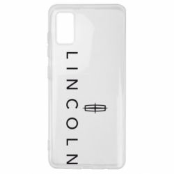 Чехол для Samsung A41 Lincoln logo - PrintSalon
