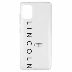 Чехол для Samsung A51 Lincoln logo - PrintSalon