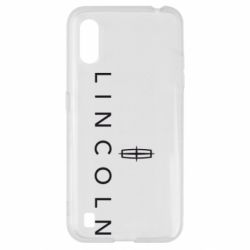Чехол для Samsung A01/M01 Lincoln logo - PrintSalon