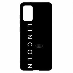 Чехол для Samsung S20+ Lincoln logo - PrintSalon