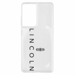 Чехол для Samsung S21 Ultra Lincoln logo - PrintSalon