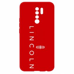 Чехол для Xiaomi Redmi 9 Lincoln logo - PrintSalon