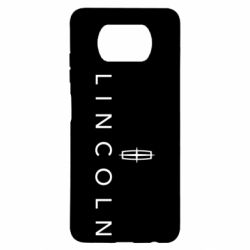 Чехол для Xiaomi Poco X3 Lincoln logo - PrintSalon