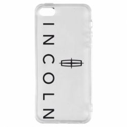 Чехол для iPhone5/5S/SE Lincoln logo - PrintSalon
