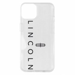 Чехол для iPhone 14 Lincoln logo - PrintSalon